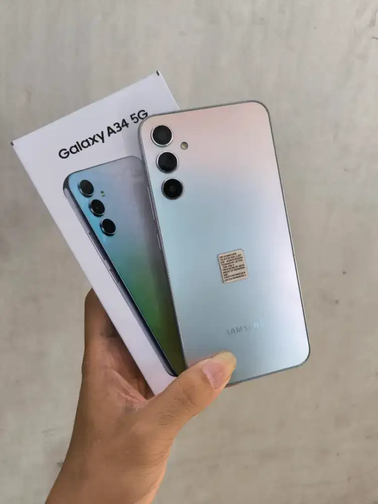 SAMSUNG A34 5G RAM 8/128GB RESMI SEIN FULL