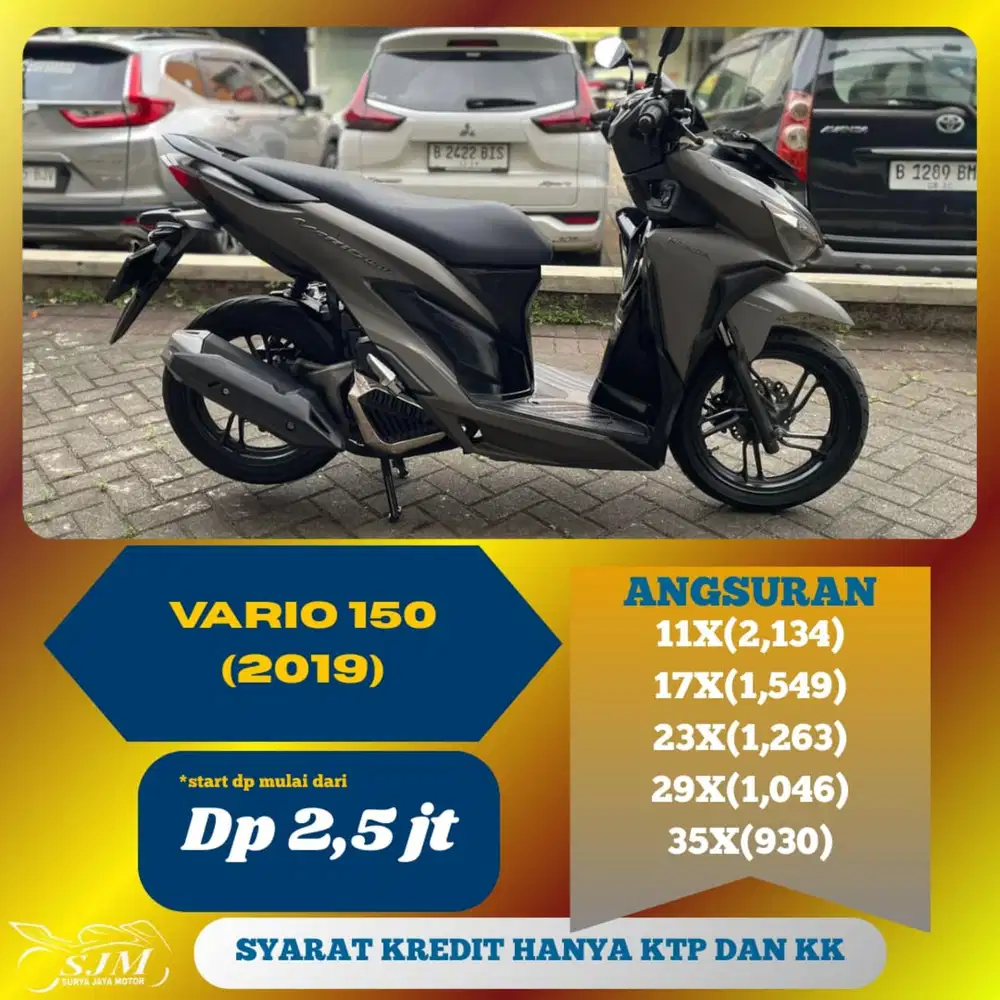 HONDA VARIO 150 2019 CASH & KREDIT