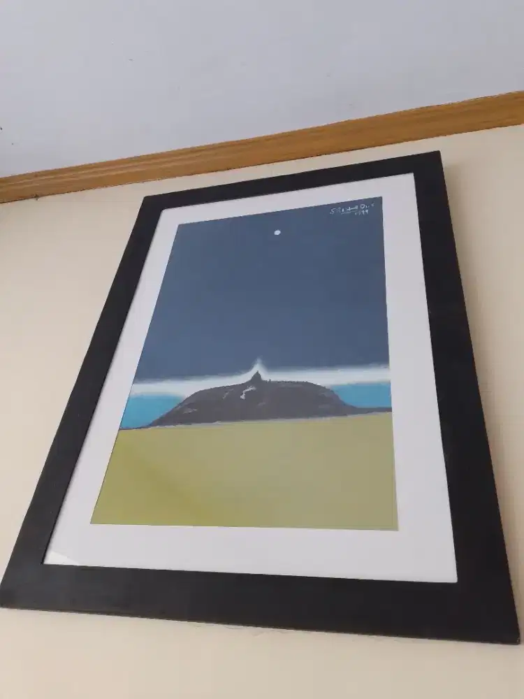 Sketsa lukisan Srihadi . S