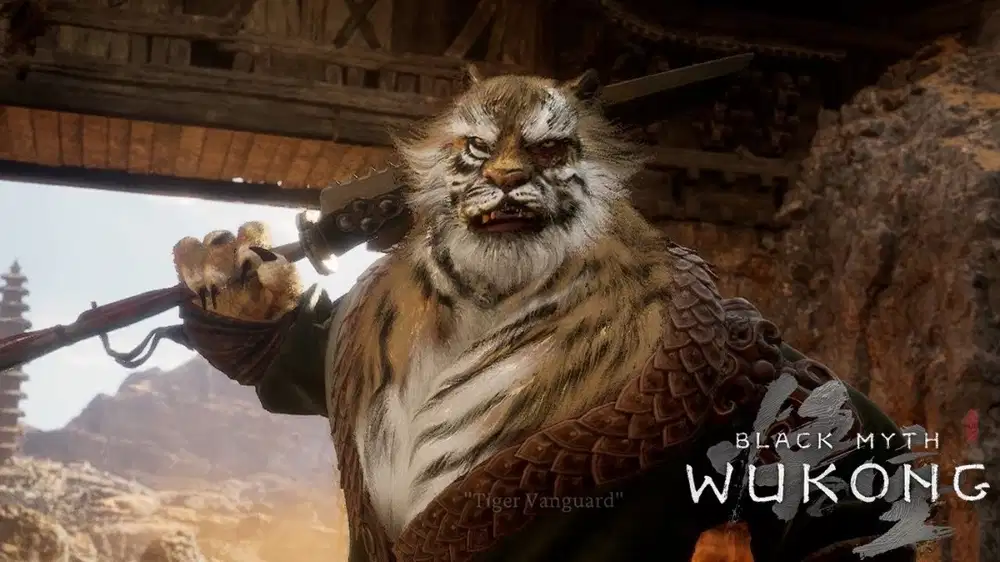 Tiger Vanguard Black Myth Wukong di Xbox