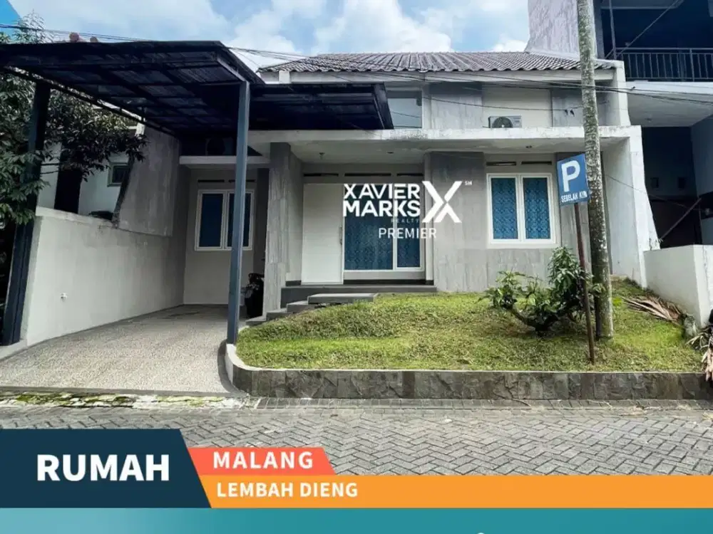 Rumah Siap Huni dekat UB 2 dan Mall di Lembah Dieng Malang