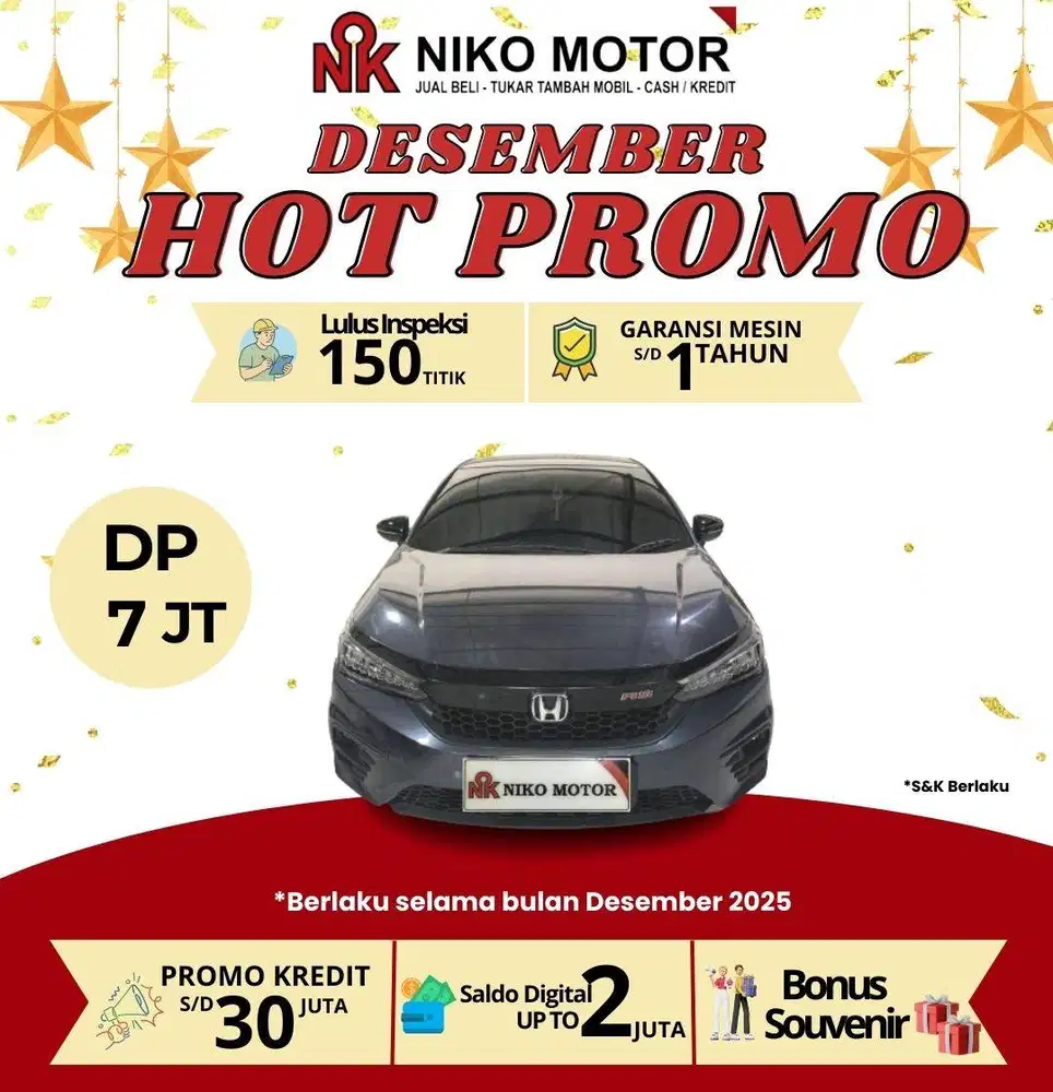 (ANTIK KM10RB) CITY HB RS 1.5 2021 MT : 2020|2022