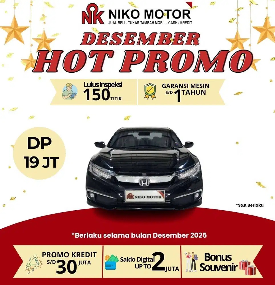 (ANTIK KM30RB) CIVIC 1.5 TURBO ES FACELIFT 2020 AT :2019|2021