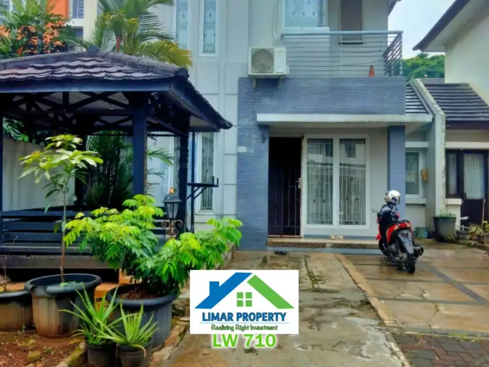 Rumah 2 Lantai Siap Huni dan Strategis di Legenda Wisata Cibubur