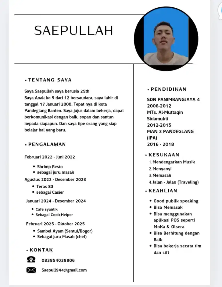 Butuh pekerjaan serius..