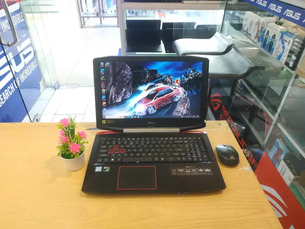 DIJUAL LAPTOP GAMING ACER VX5-591G CORE i7 RAM 16GB NVIDIA