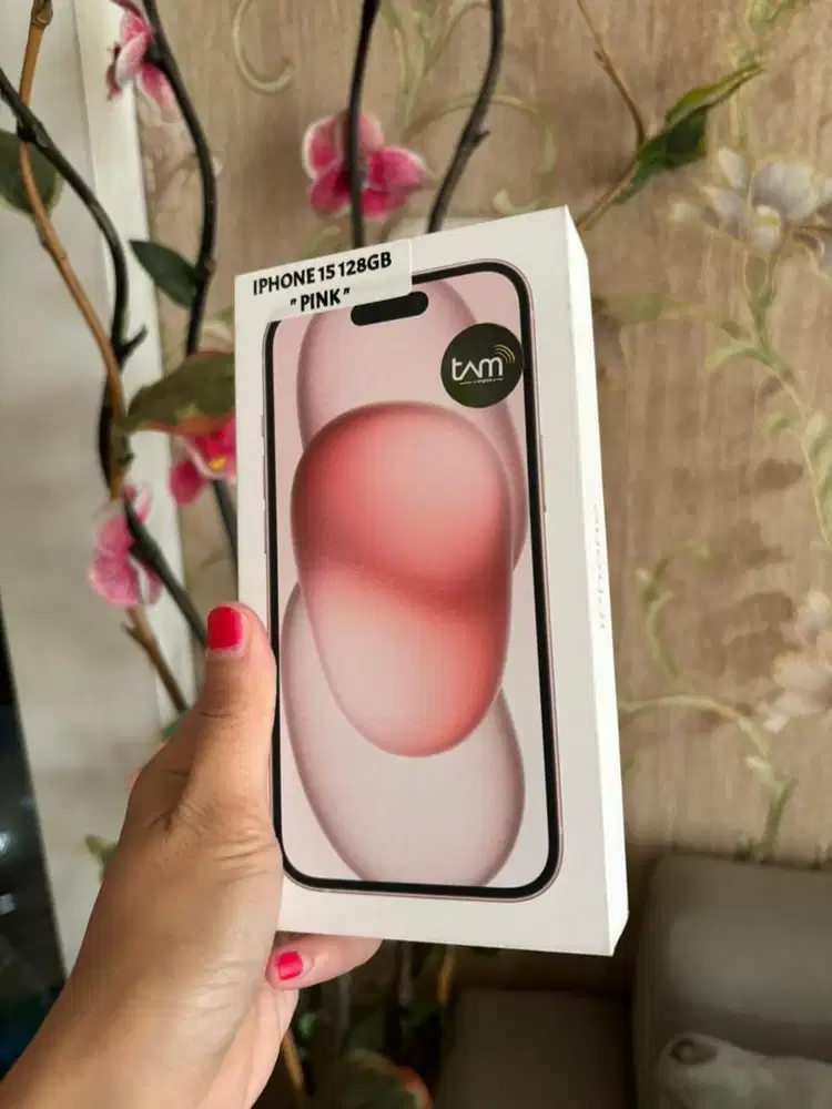 Iphone 15 pink new segel bnib