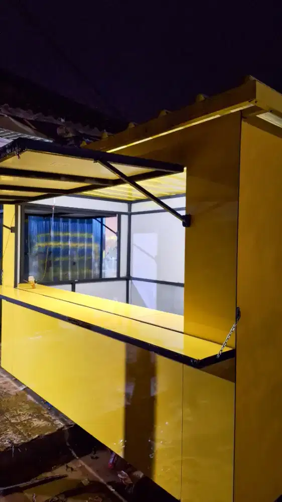 GEROBAK KONTAINER/BOOTH KONTAINER/GEROBAK DORONG/KONTAINER/GEROBAK