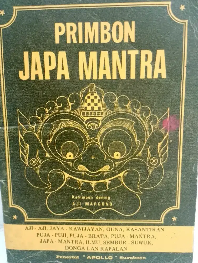 Primbon japa mantra jawa