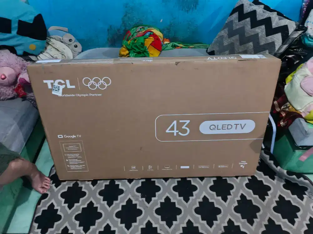 TCL Next Gen QLED 43 inch T6C - 4K Google TV