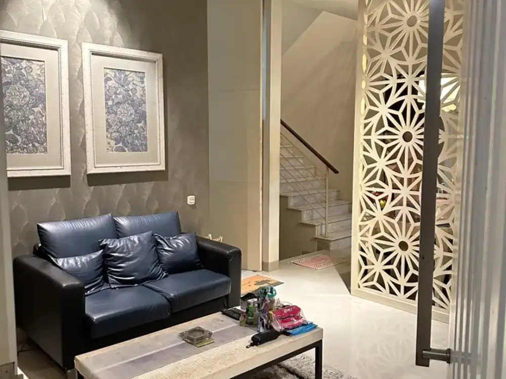 DIJUAL RUMAH ALAM GALAXY LIKE NEW LANTAI 2 TIDAK PERNAH DIHUNI BANGUNAN SENDIRI SPEC PREMIUM