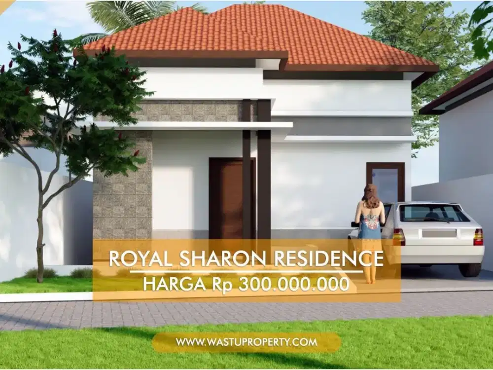 RUMAH SIAP BANGUN DEKAT  JALAN UTAMA DI SECANG