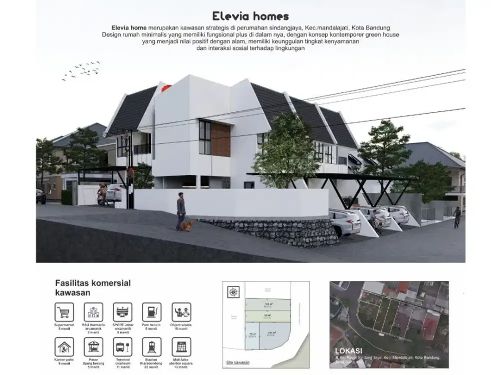 Rumah Bandung 3 Kamar Tidur