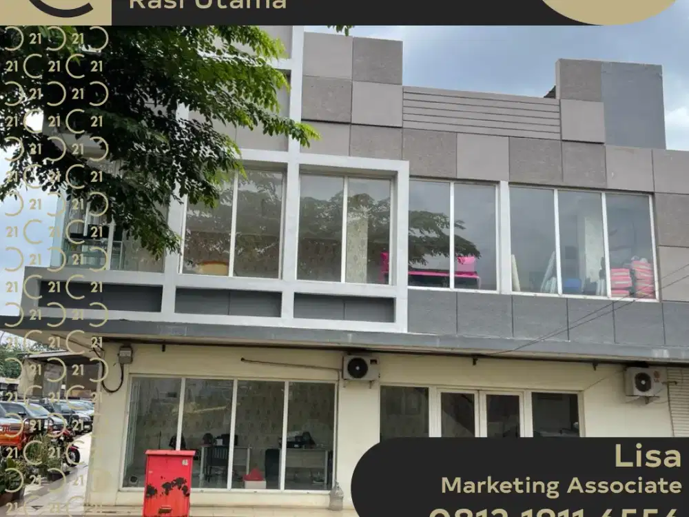 Disewakan Ruko 2 Lantai Posisi Hoek Di Kota Wisata Cibubur