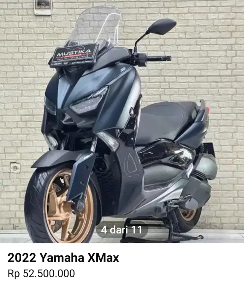 TERMURAH‼️ YAMAHA XMAX 250 ABS CONNECTED 2023 ODO MASIH 12RB