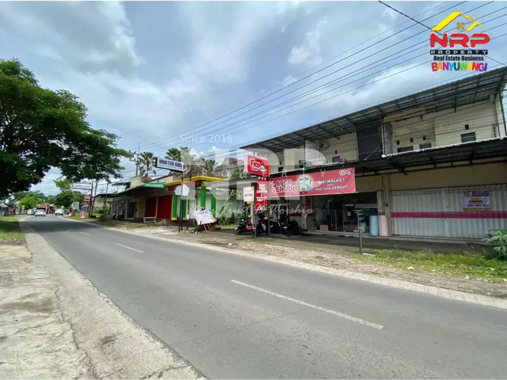 Dijual ruko super murah 2 lantai di lokasi strategis di Genteng Banyuwangi
