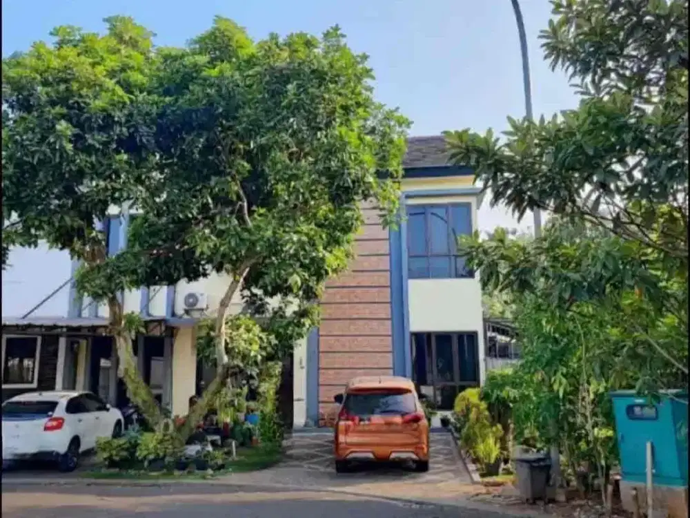 Rumah Huk 2 Lantai Hadap Selatan di Western Cosmo The Icon BSD