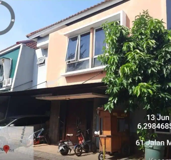RUMAH DIJUAL VIA LELANG TAMINI RESIDENCE CIPAYUNG JAKARTA TIMUR