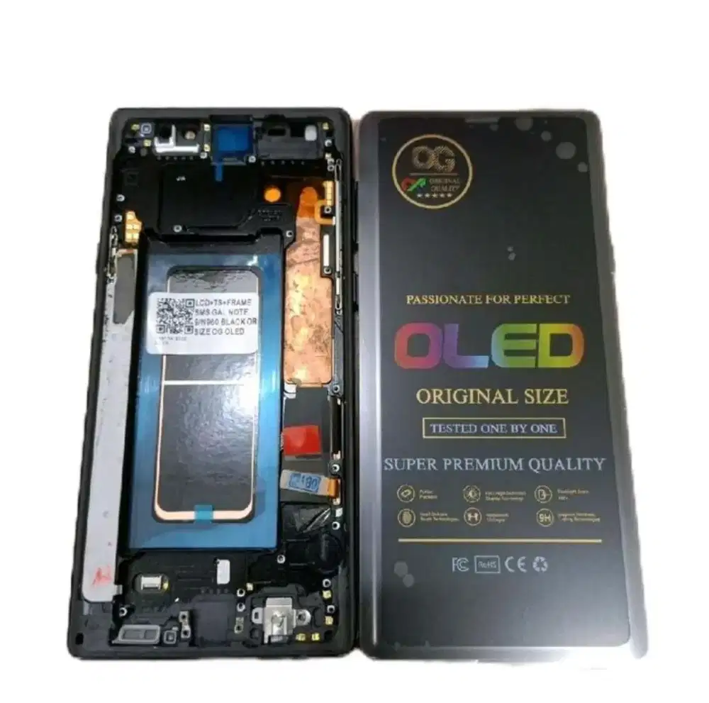 Lcd frame samsung note 20 ultra og oled baru