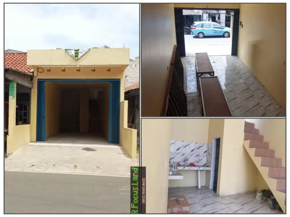 Tanah Kios Jalan Ramai Akses Kontainer Tronton di PONDOK KACANG pondok aren