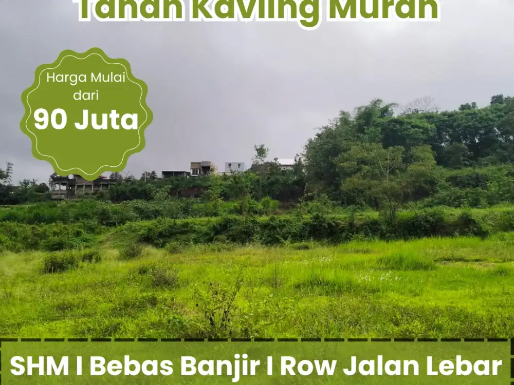 Malang SHM Tanah 1,5 Juta per meter