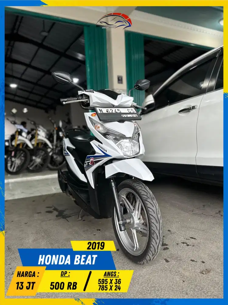 HONDA BEAT 2019 BEKAS CIAMIK BOLOH HIKMAH MOTOR KEPUH MALANG