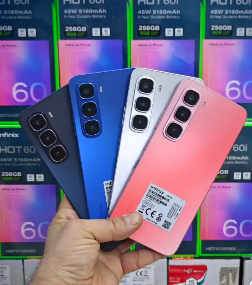 Infinix hot 60i 8+8/256 garansi resmi
