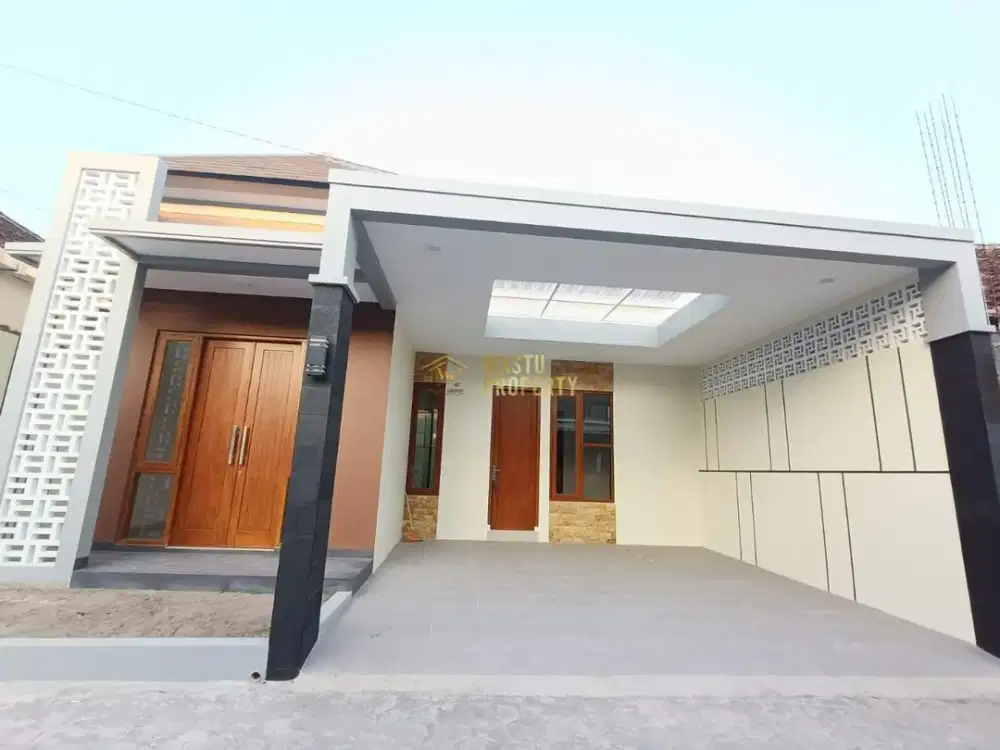 DIJUAL RUMAH MODERN SIAP HUNI 800 JUTAAN SHM DI CEBONGAN SUMBERADI SLEMAN