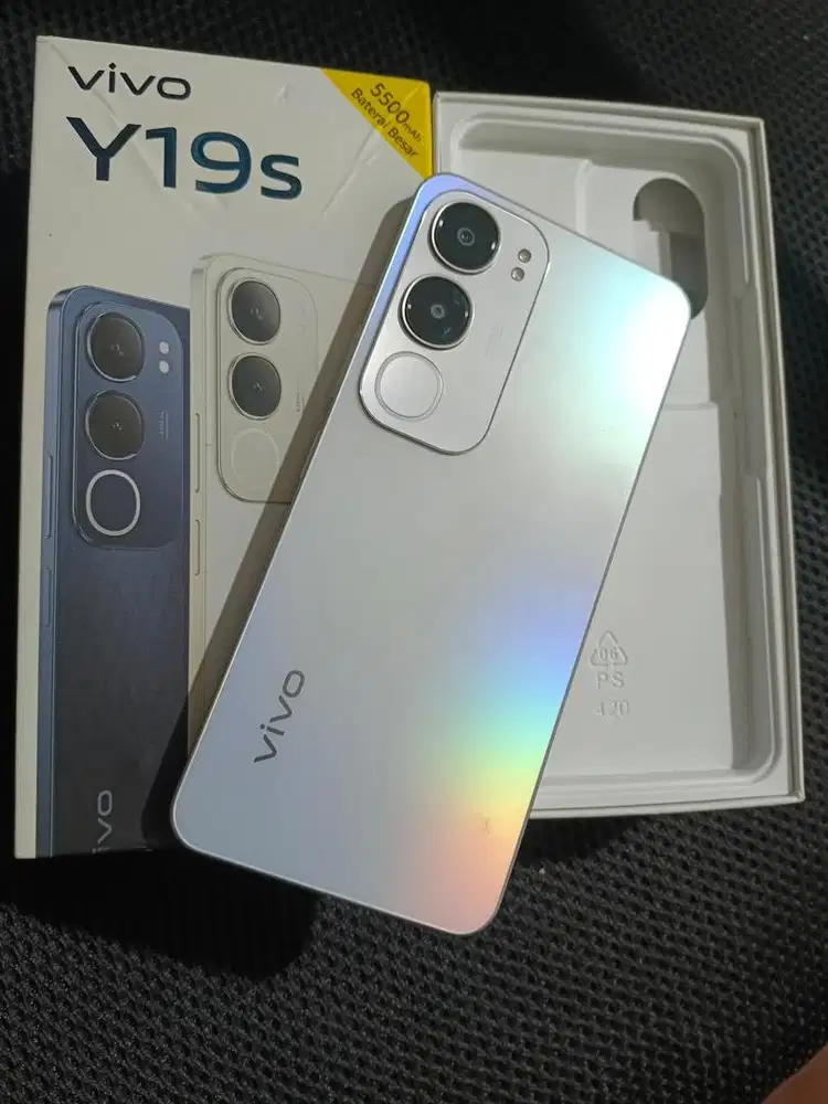 VIVO Y19S 12/128GB Sliver Mulus Cilla GaransiON
