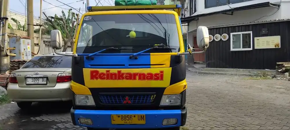 Mitsubishi Colt Diesel FE 71 Bak Besi Tahun 2012 Sangat Terawat