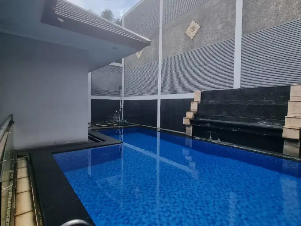 FOR SALE — Rumah Mewah Bangka • Pela Mampang • Kemang – Jakarta Selatan | Kolam Renang | 9,5 M Nego