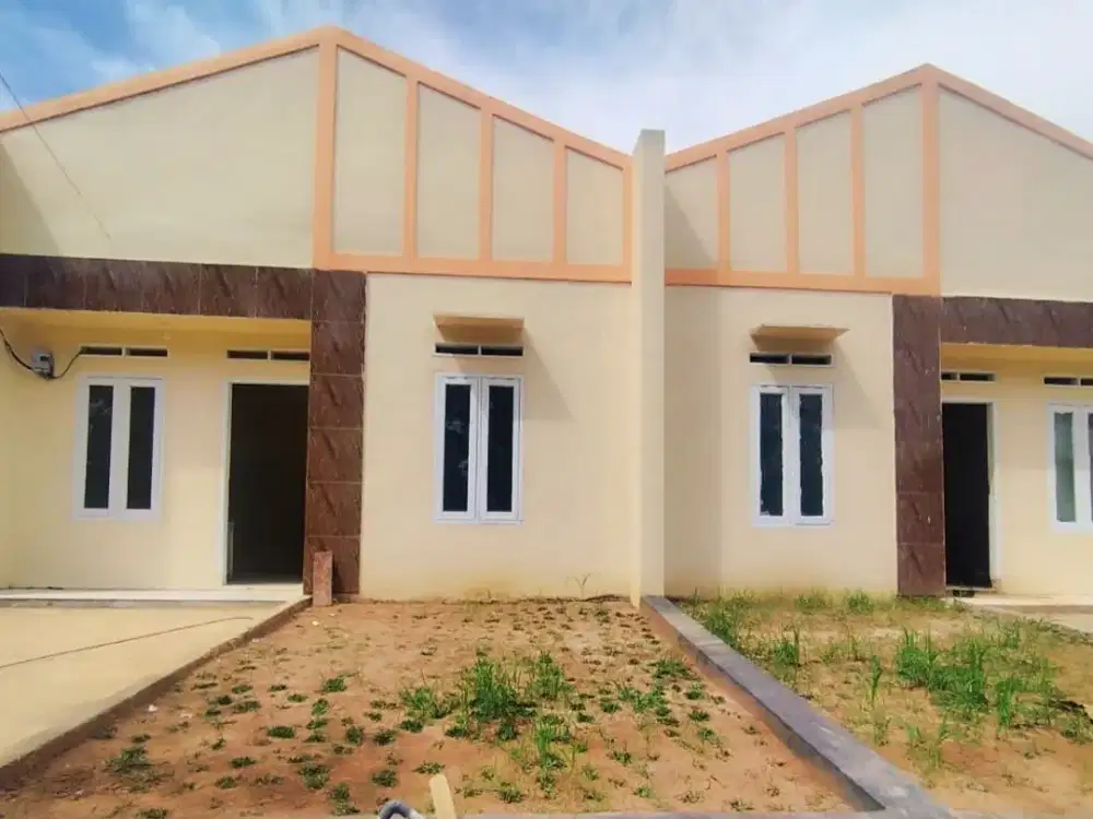 DIJUAL RUMAH SUBSIDI DENGAN DESAIN MODERN DEKAT JATI AGUNG
