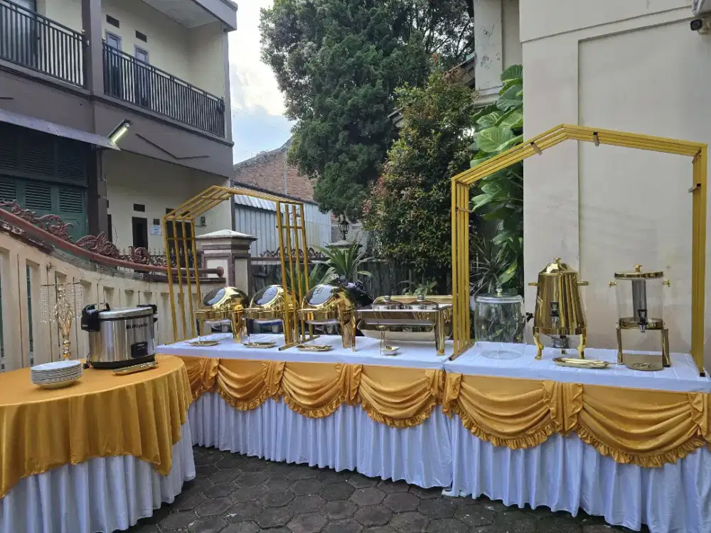 Rental alat prasmanan set kursi