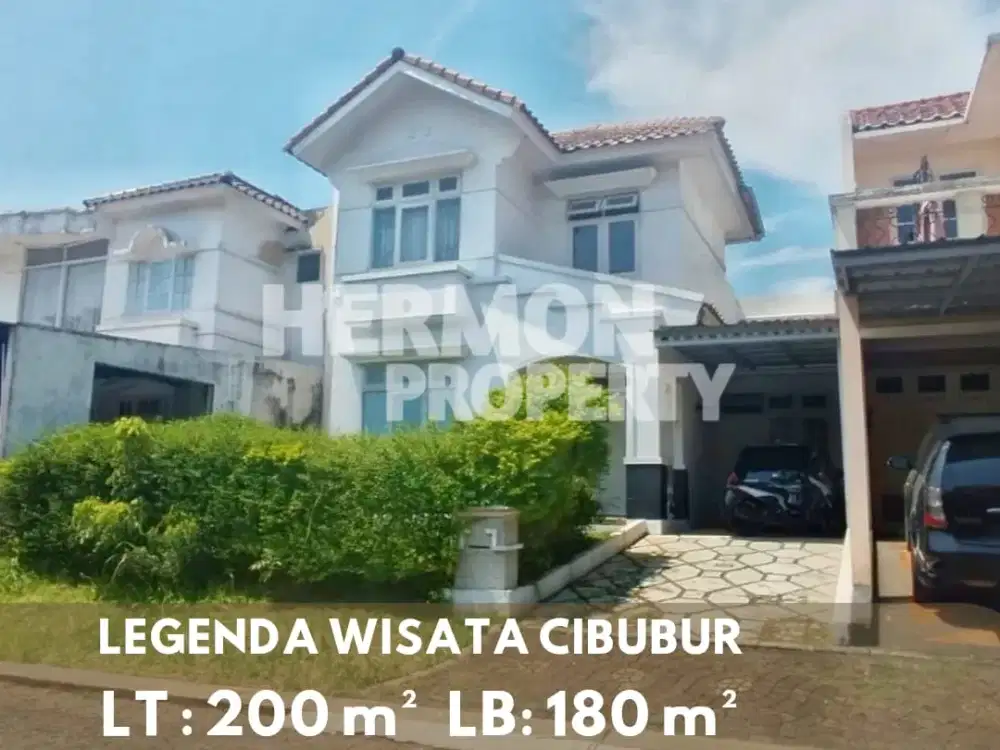 WOW Rumahnya Rapih Nyaman &  Luas Tanah Besar di Legenda wisata cibubur , Nego Menarik