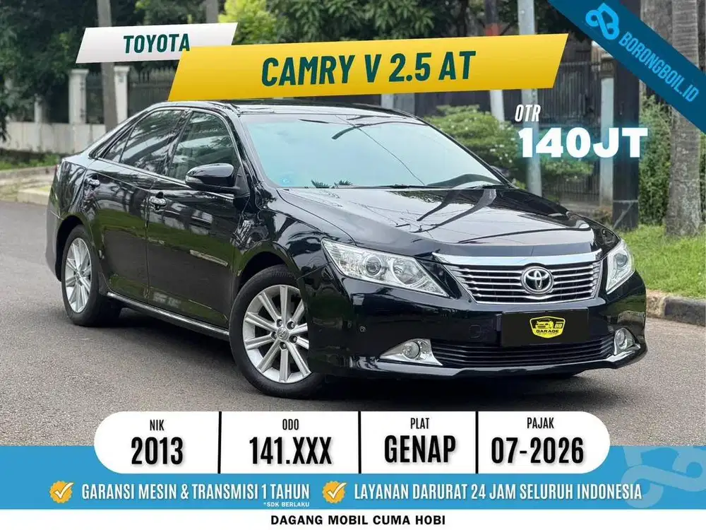 Toyota Camry V 2.5 AT 2013 Hitam