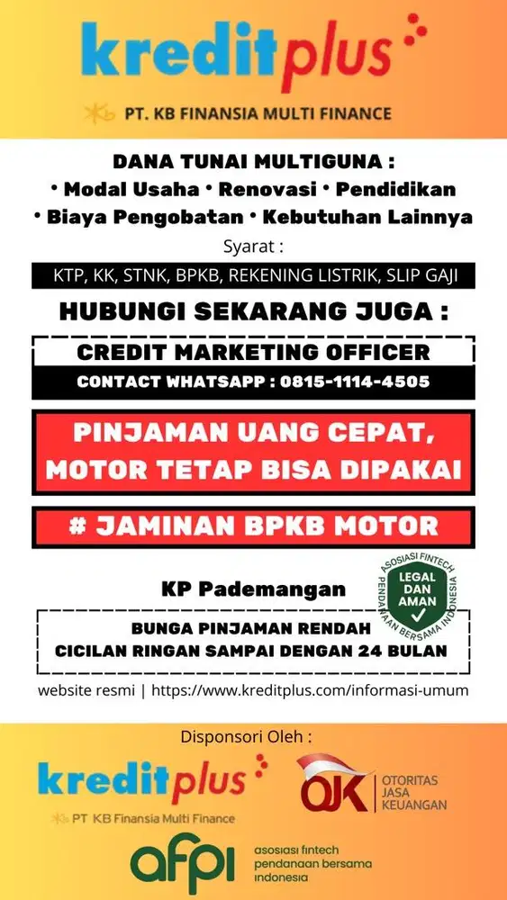 Pinjaman Kreditplus