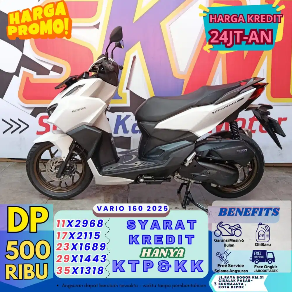 DP 500rb bawa pulang vario 160 2025