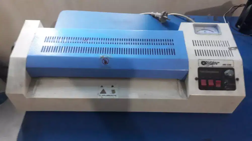 Mesin laminating Origin OR-330 bonus 1pak plastik laminating uk KTP