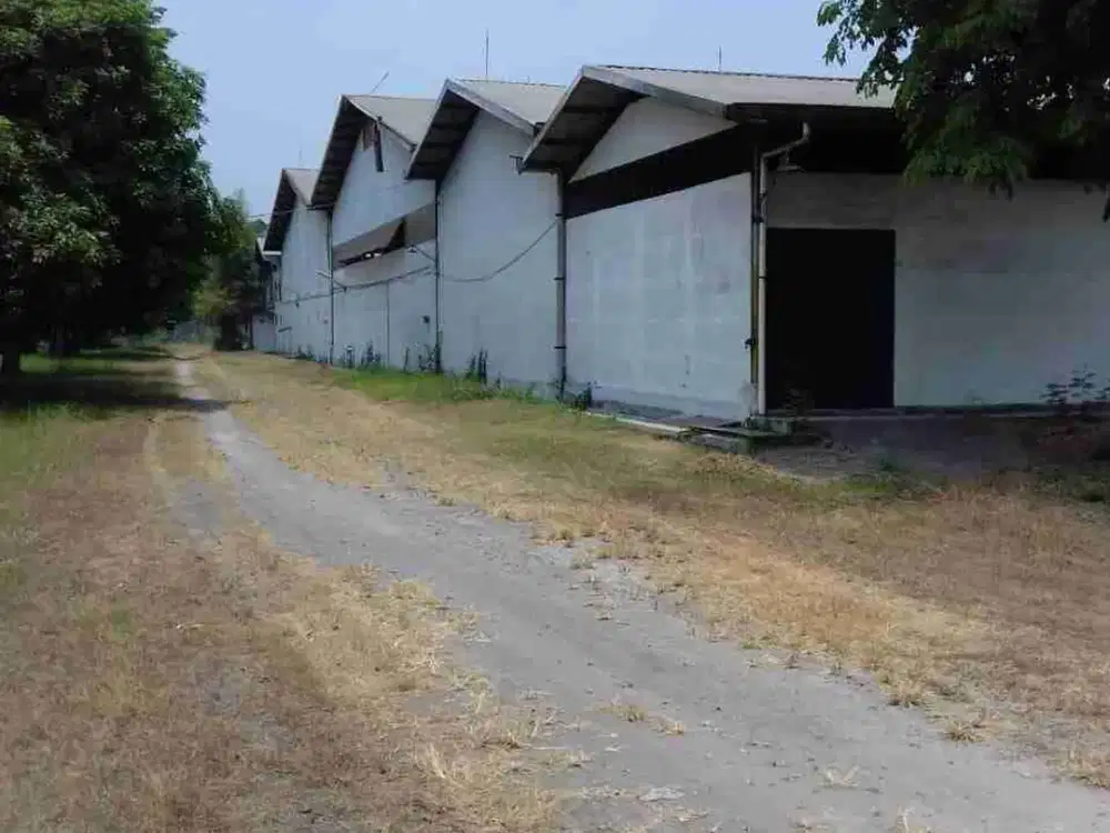 Dijual Gudang Siap Pakai Lokasi Strategis Raya Bypass Krian