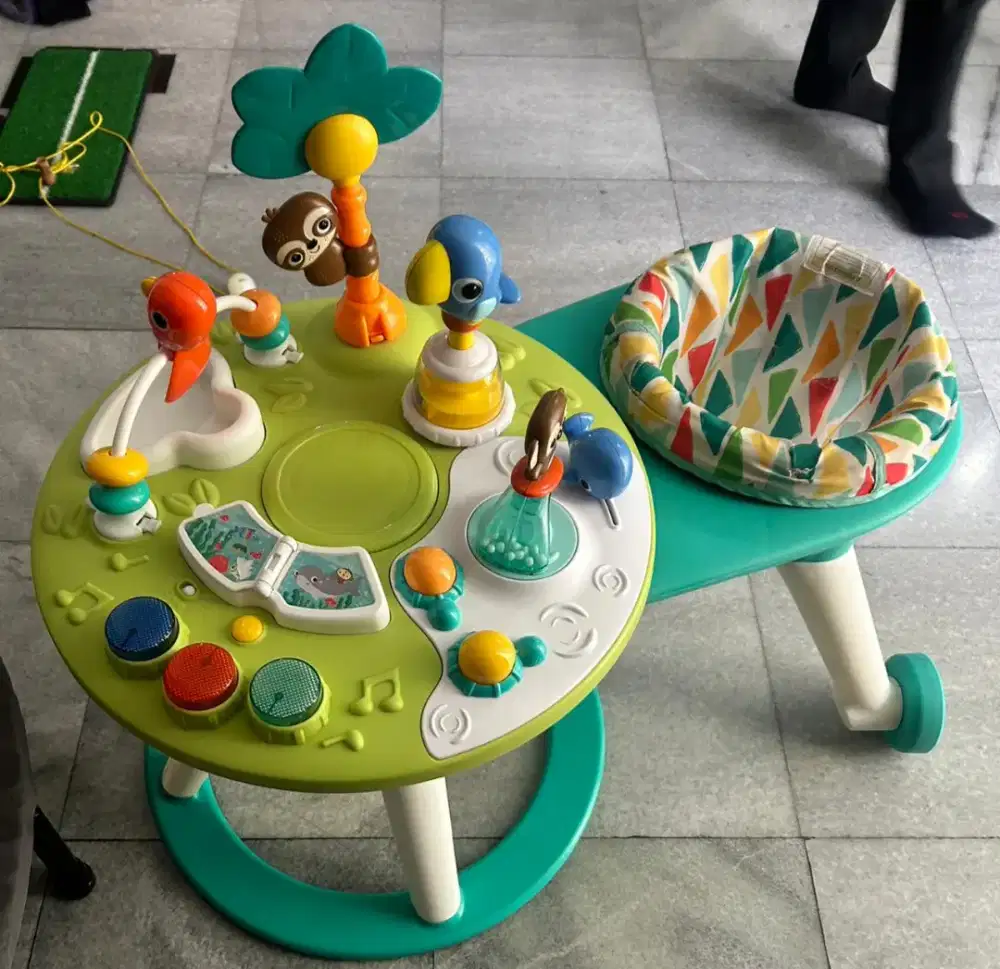 Around we go bright start baby walker