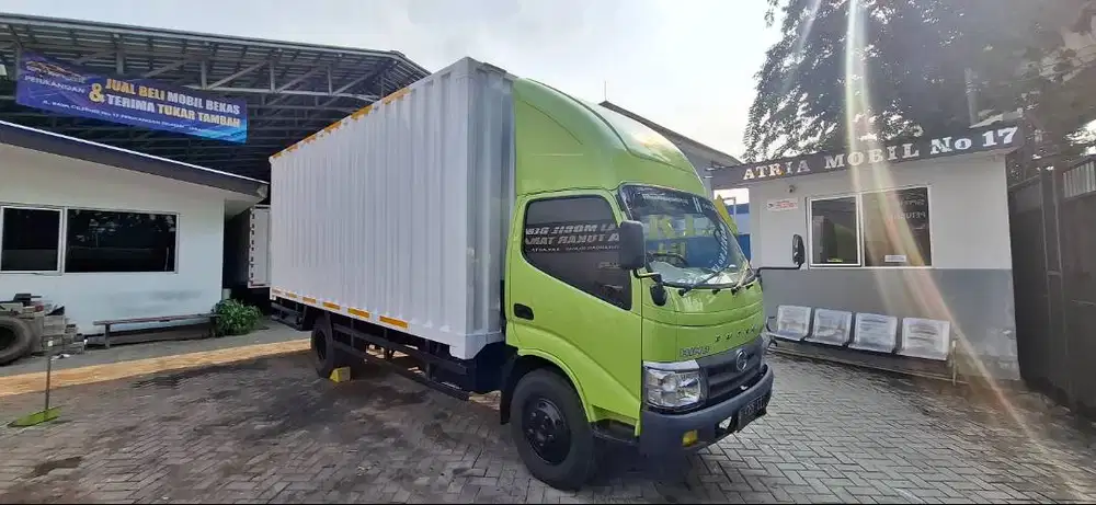 Hino Dutro 130 HD Long 4R Pwr Str + Box Besi Jumbo - 2021 - terawat