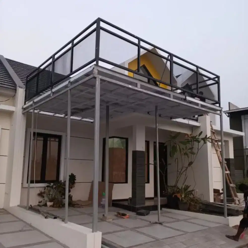 Jasa Pembuatan Kanopi Mezzanine Besi Modern