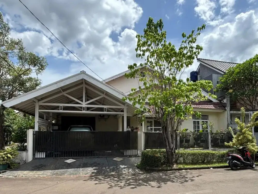 Rumah Hoek Eksklusif 1.5 Lantai di Bintaro – Siap Huni & Lokasi Strategis