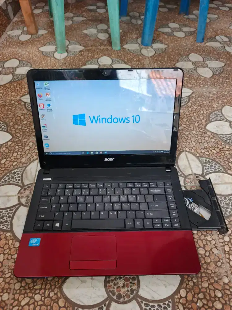 laptop Acer Ram 10gb windows 10 siap pake no minus (Nego)