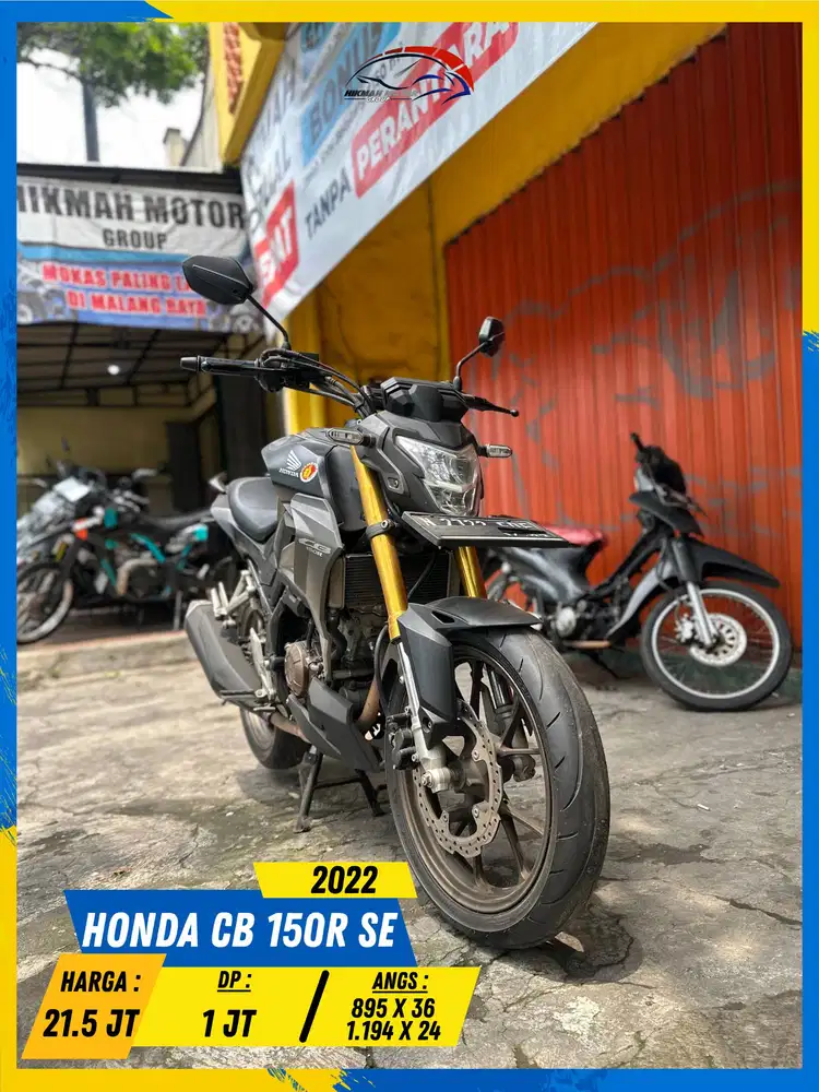 HONDA CB 150R SE 2022 LIKE NEW MASZEHH HIKMAH MOTOR KEPUH