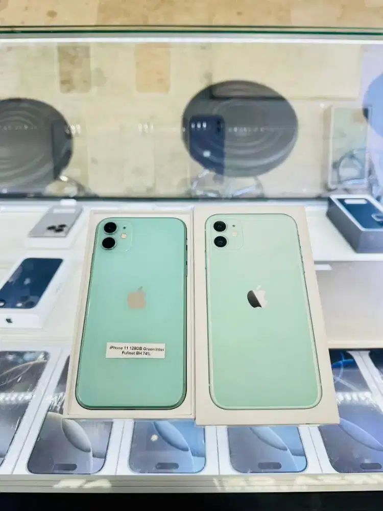 iPhone 11 128GB Green inter Lengkap