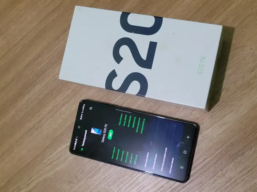 Samsung Galaxy s20 Fe Snapdragon 865