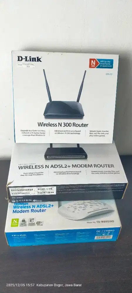 Modem Router D-Link/Tp-Link