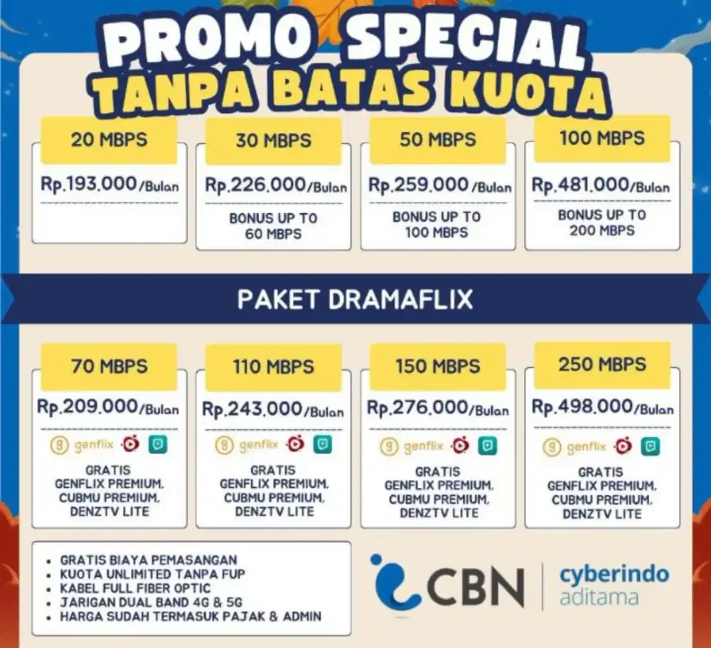 WIFI INTERNET HOME TERCEPAT DAN TERMURAH