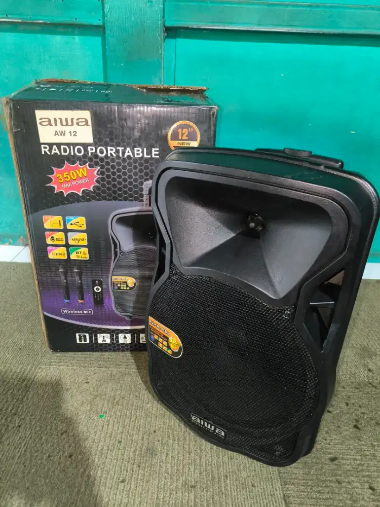 Speaker portabel AIWA bluetooth 12in